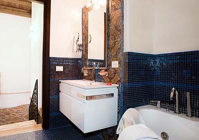 The second bathroom of Appartamento Verdello The second bathroom of Appartamento Verdello