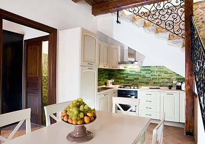 The kitchen of Appartamento Verdello The kitchen of Appartamento Verdello
