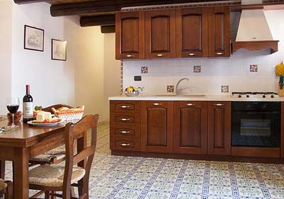 The kitchen of Appartamento della Baronessa The kitchen of Appartamento della Baronessa