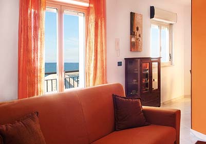 In the living room of Appartamento Palinura In the living room of Appartamento Palinura